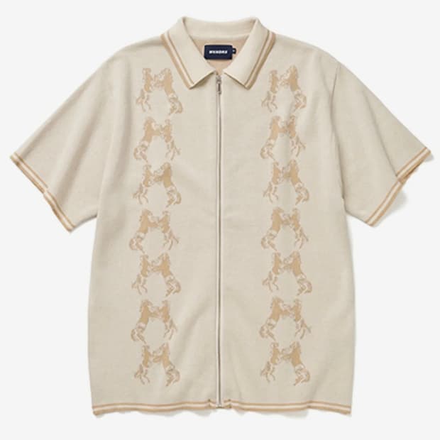 위캔더스 니트집업 B.H. KNIT ZIPUP XL