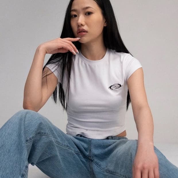 플리즈노팔로우 엠블럼 티셔츠