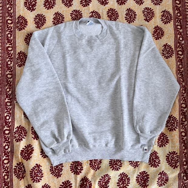 Made in USA 러셀 맨투맨 스웻셔츠