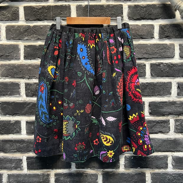 Bohemians 페이즐리 패턴 스커트