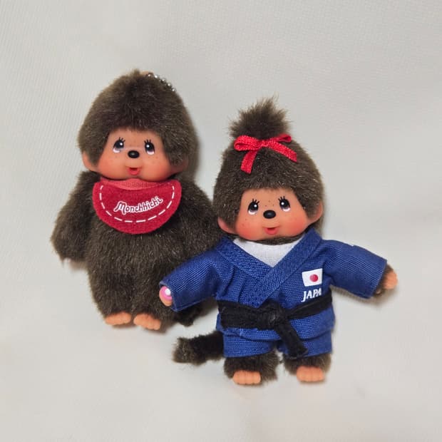 몬치치 고전 키링 ( 유도선수 여아. 오리지날 남아 ) 