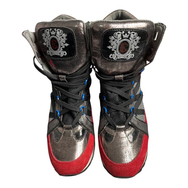 에고이스트 하이탑 스니커즈 레드