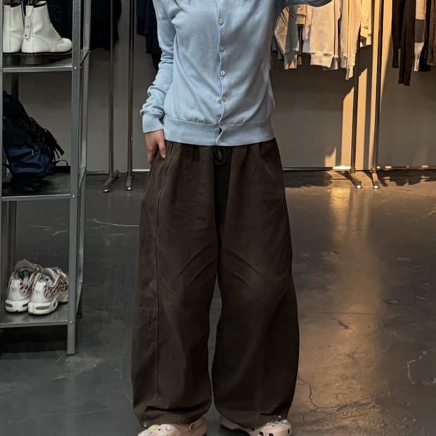 폴로랄프로렌 스포츠 파우더블루 피마코튼 블렌드가디건 A2450