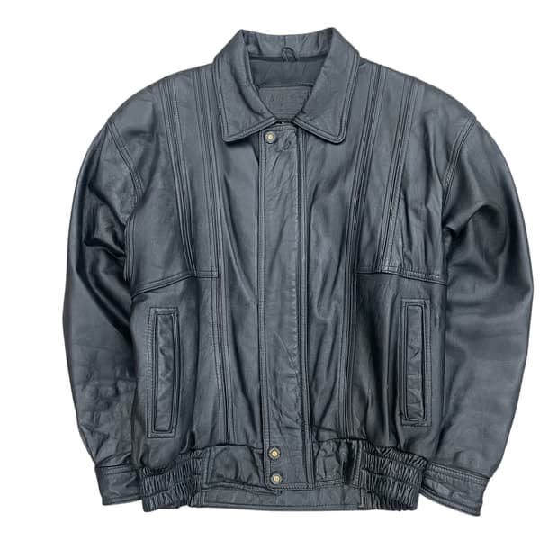 빈티지 가죽 자켓