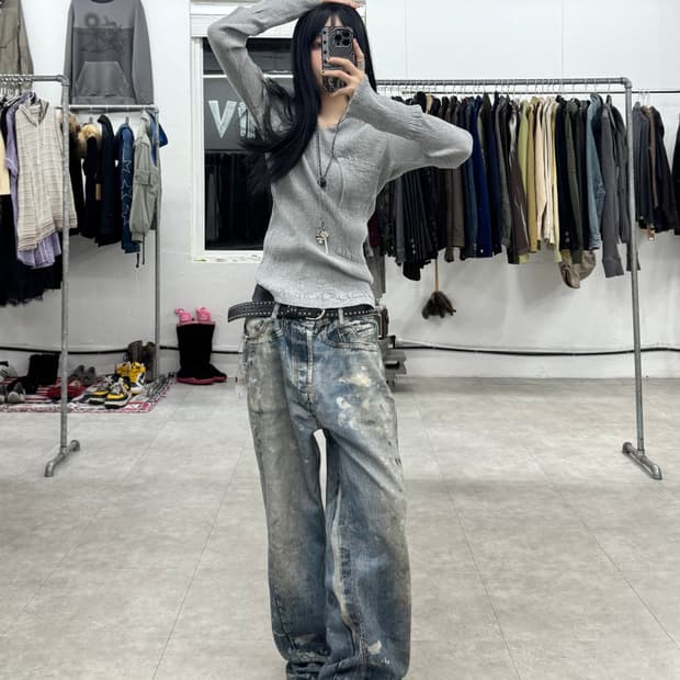 츠모리 치사토 스모킹 롱 슬리브