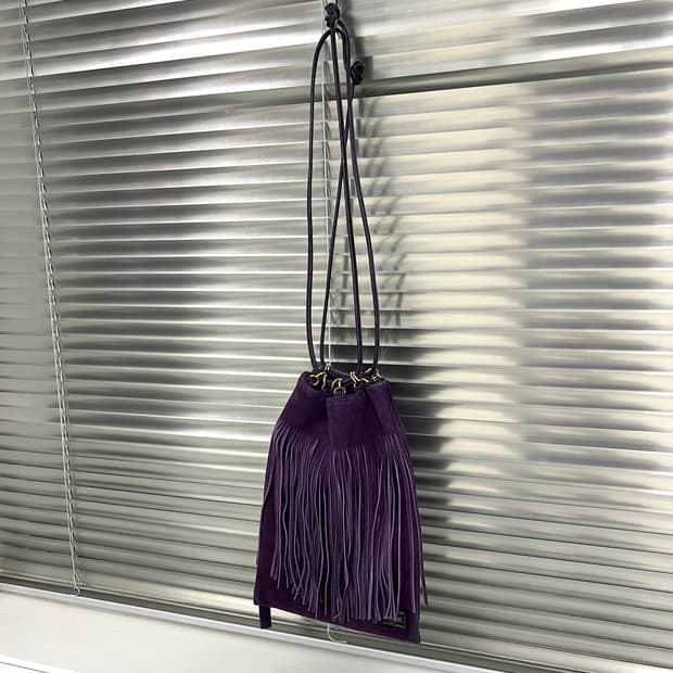 PORTERx5525gallery-SUEDE FRINGE BAG