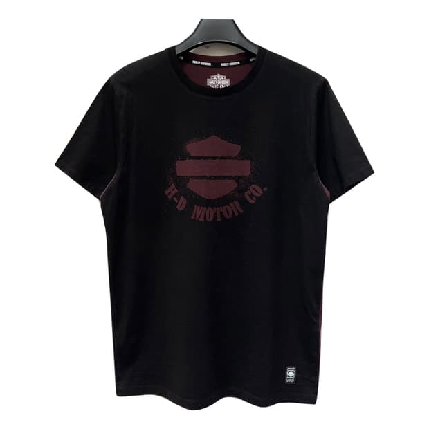 할리데이비슨 투톤 로고 반팔티 L