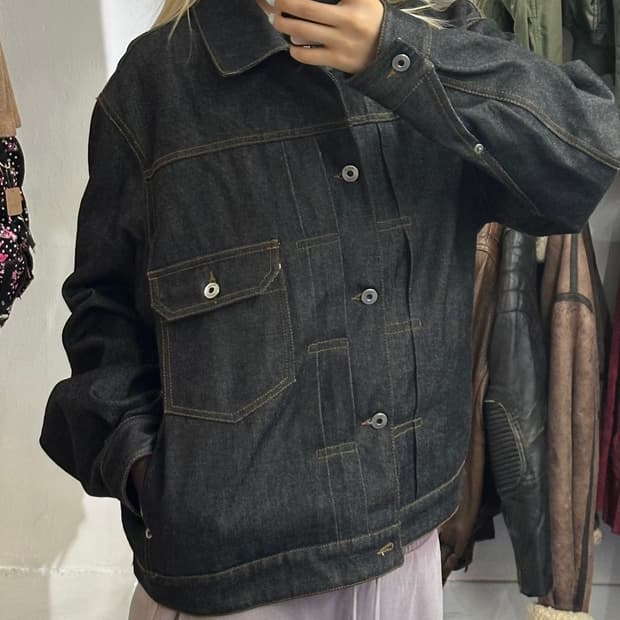 Coor 쿠어 1st 데님자켓 