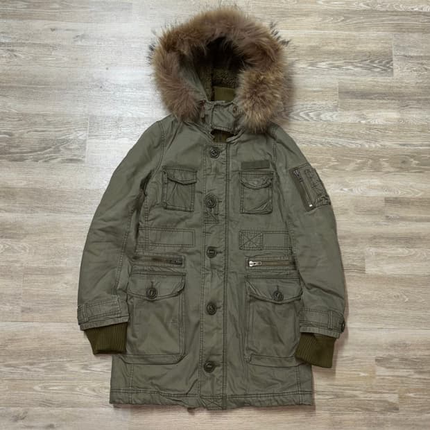 Moussy military Parka GOA style 