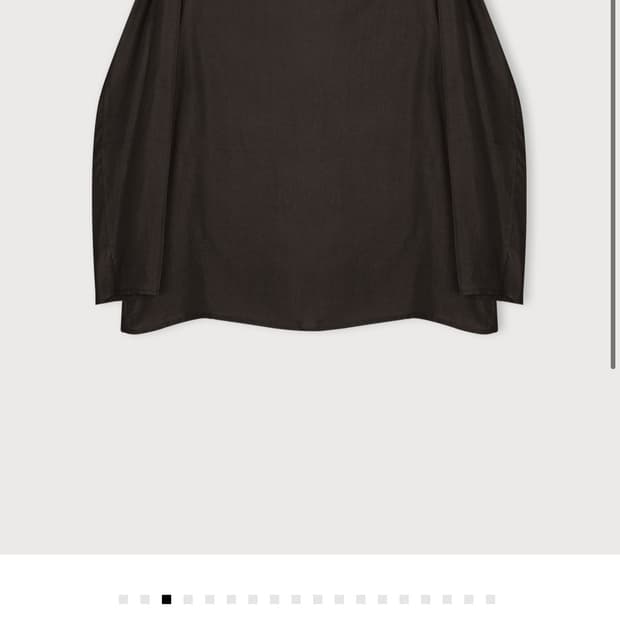 ethos 에토스 큐프라 실루엣 블라우스