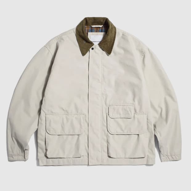 Espionage Hunting Blouson Jacket Ecru