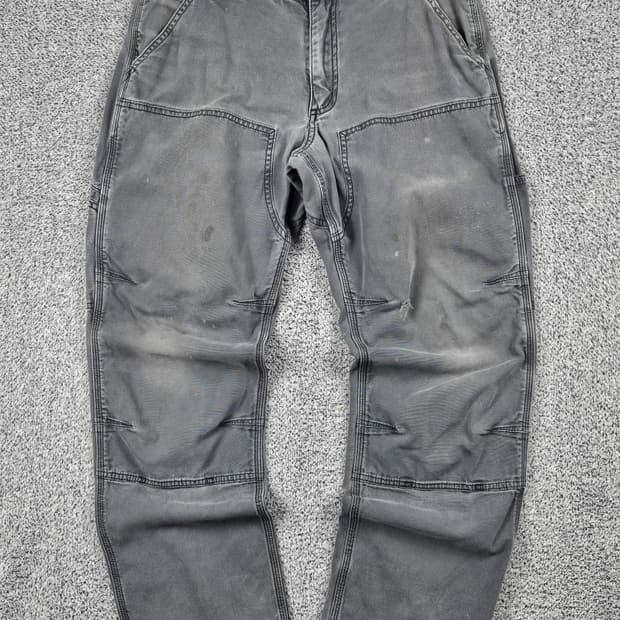 칼하트 코튼캔버스 더블니 카펜터 워크 팬츠 ( 33X30 )/ 10168