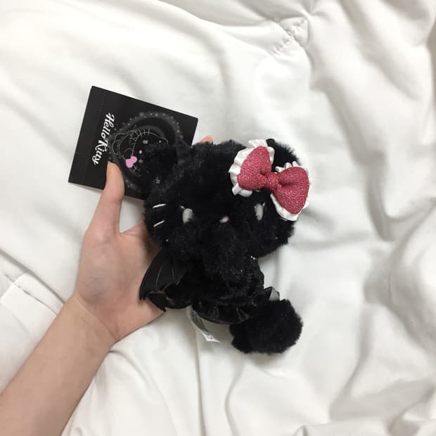 악마 헬로키티 키링 산리오 