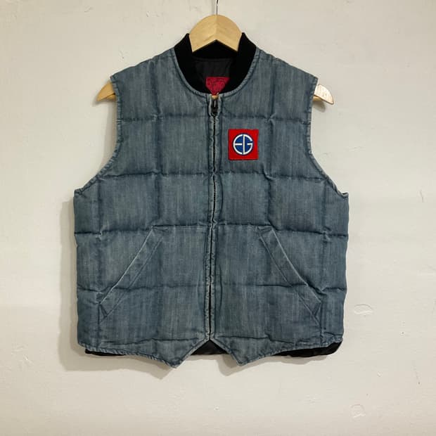 에비수 재팬 데님 베스트 