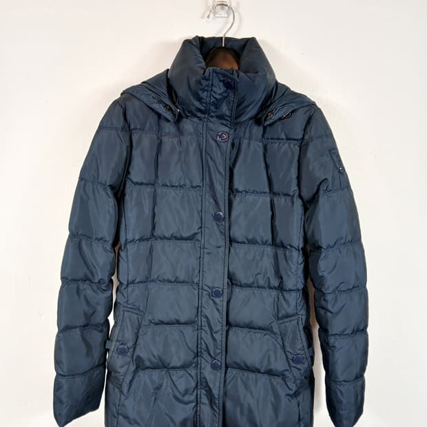 타미힐피거 여성 패딩 M 네이비