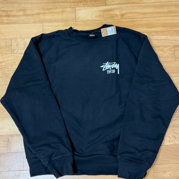 스투시 파리 맨투맨 L