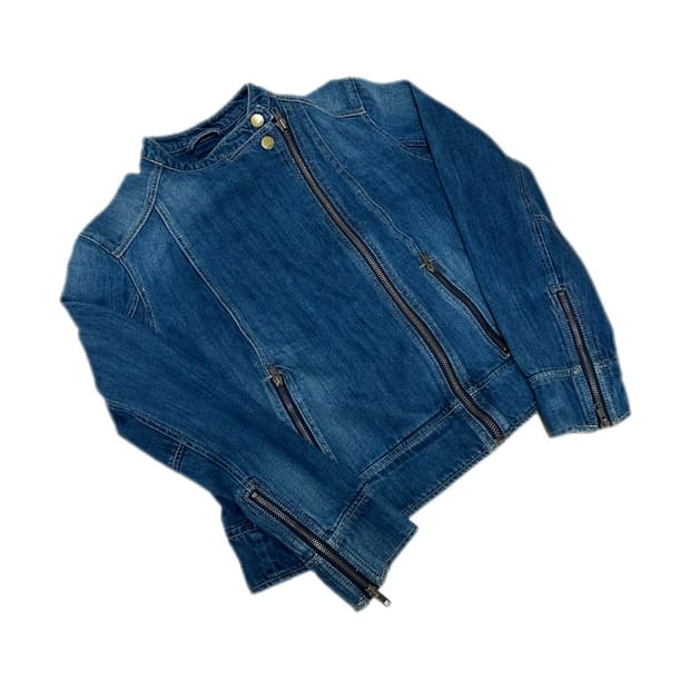 갭 다크 인디고 라이더 데님자켓