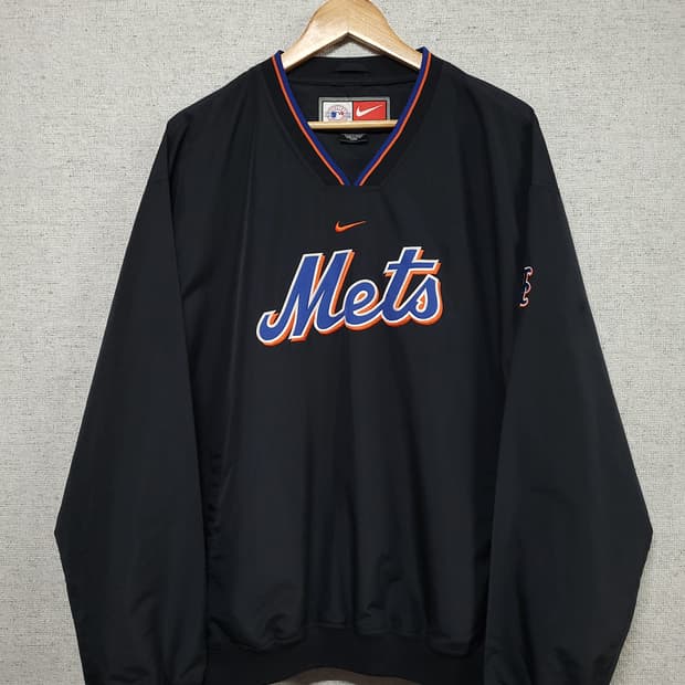 나이키 뉴욕 메츠 나일론 웜업 저지