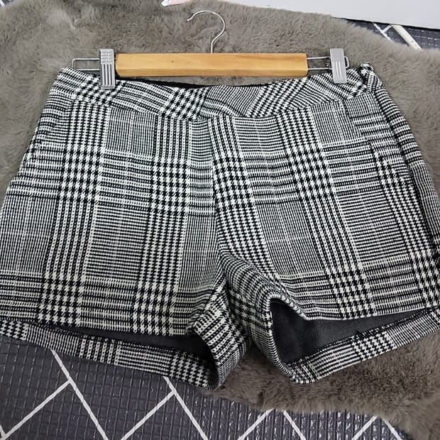 여자 정장 체크 반바지 봄 가을 겨울 28 29 거의 새옷