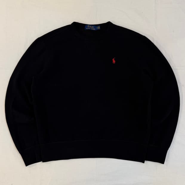폴로 랄프로렌 맨투맨 스웻셔츠 블랙