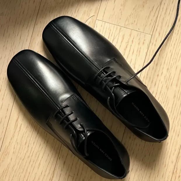 드리스 반 노튼 플랫 더비 슈즈41