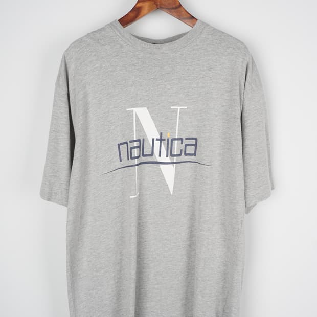  00's NAUTICA big N logo T-shirt