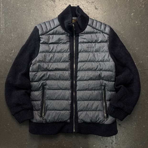 100 루이까스텔 방풍 니트 패딩