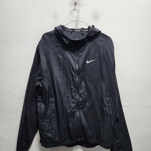 나이키 기능성 런닝 후드 바람막이