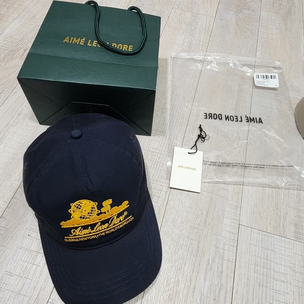 에임레온도르 유니스피어 모자 캡 네이비