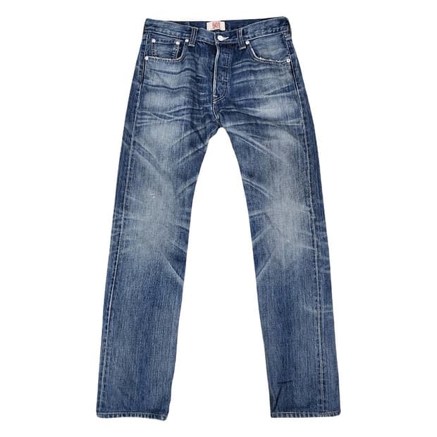 LEVI'S 501 스트레이트핏 워싱데님 팬츠