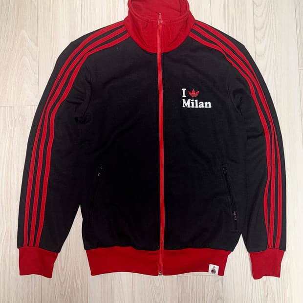 아디다스 ac밀란 검빨 축구져지 95