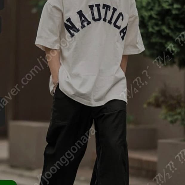 🇯🇵노티카 재팬 투 해비 아치로고 반팔 새상품(근본)