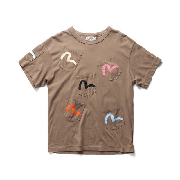 에비수 EVISU Multi Pocket Tee