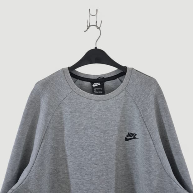 [110]나이키 테크플리스 포켓맨투맨 그레이