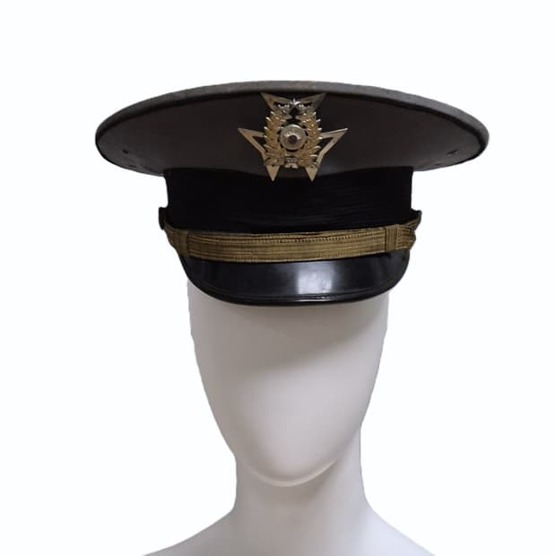 육군 구형 70s 3사관학교 생도 근무복 정복 정모 전투복 (54CM)