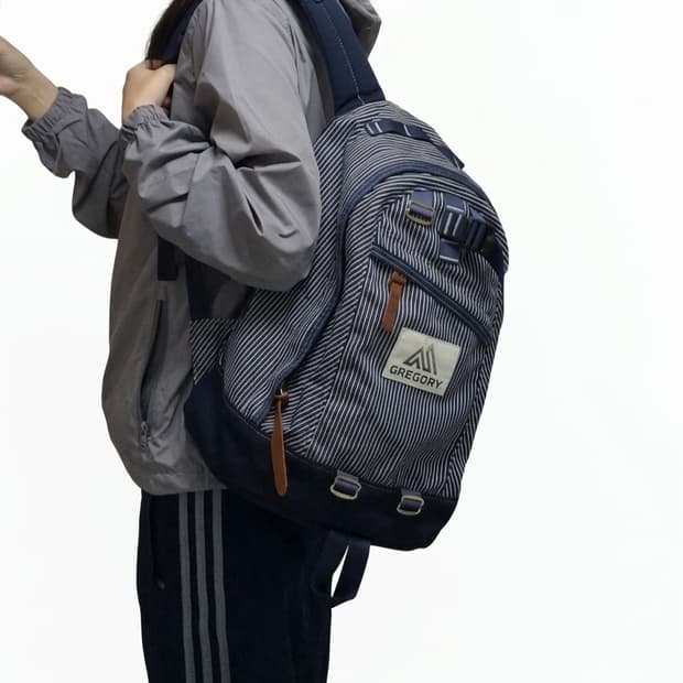 그레고리 히코리 스트라이프 백팩