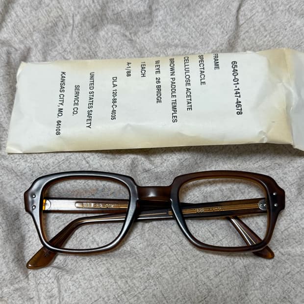 빈티지 미군 안경 3세대 복각 새상품