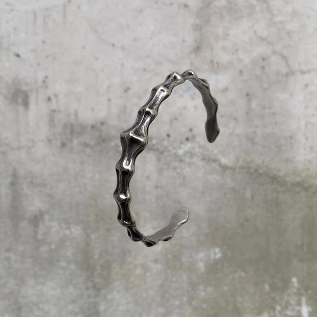 빈티지 본즈 무광 뱅글 팔찌