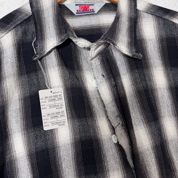 세인트미카엘 플란넬 셔츠 L