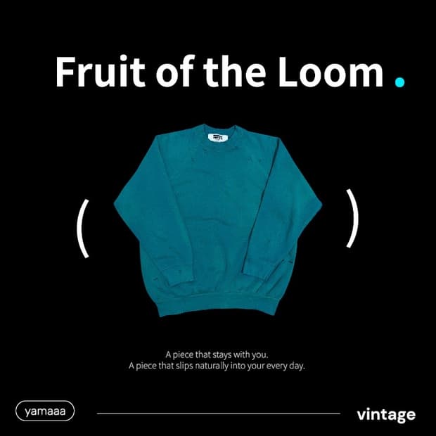 Fruit of the Loom 디트로이트 스웻