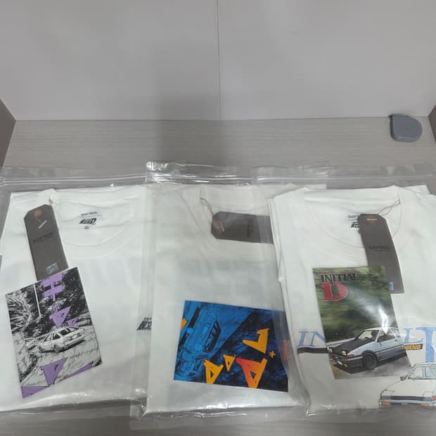 시리즈 x 이니셜d 반팔 xl