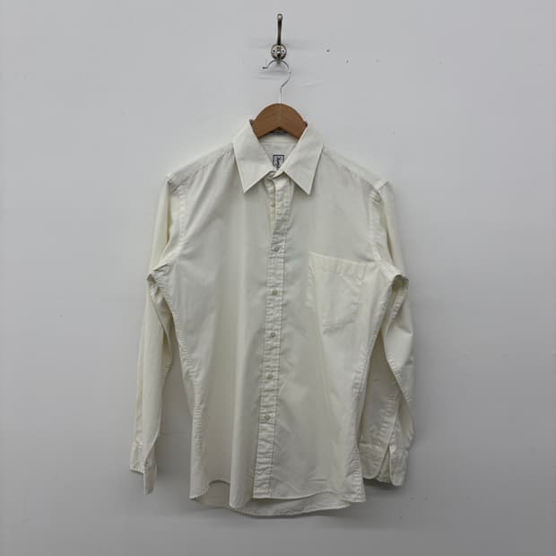 YSL 입생로랑 화이트 셔츠 공용 S