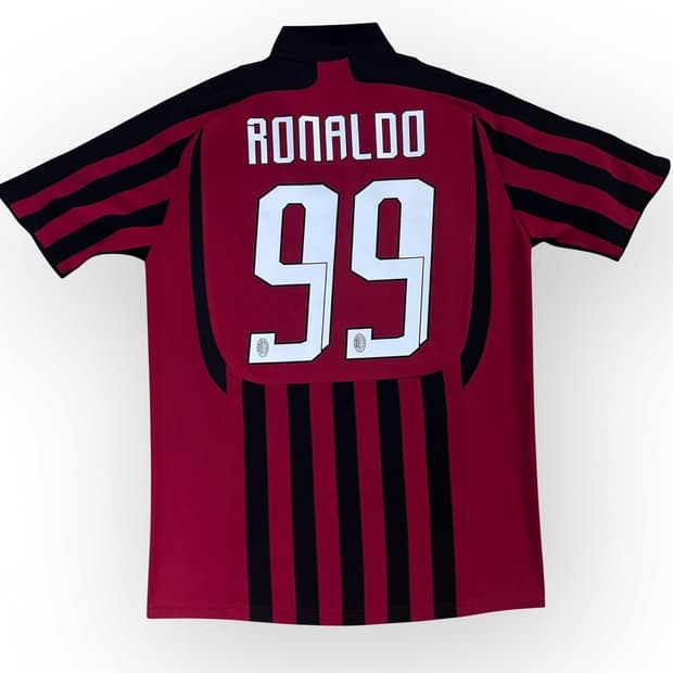 06-07 AC밀란 호나우두 홈 유니폼 