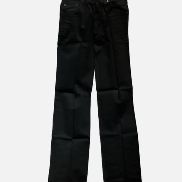 30) 생로랑 플레어 블랙 데님