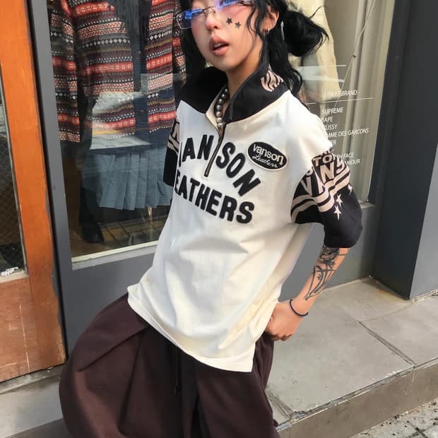 Vanson Embroidery PK T-shirt