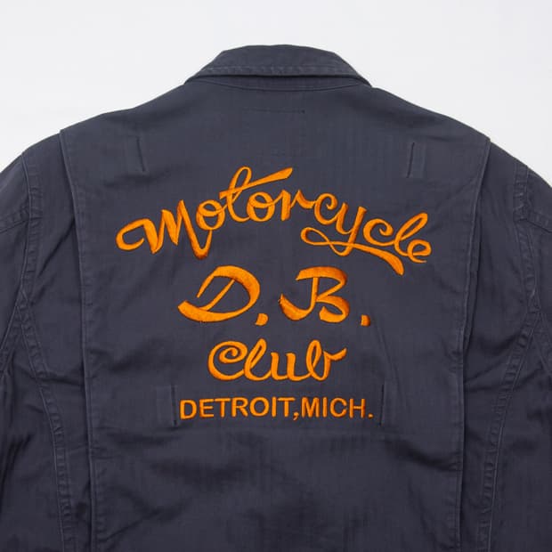 Dry bones 모터사이클 모토 워크 자켓