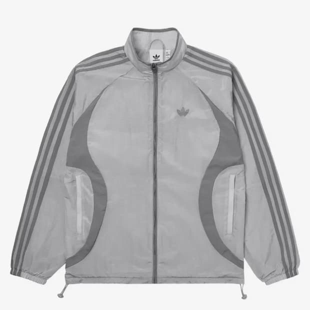 아디다스 2000s 우븐 트랙탑 그레이 2XL 새상품
