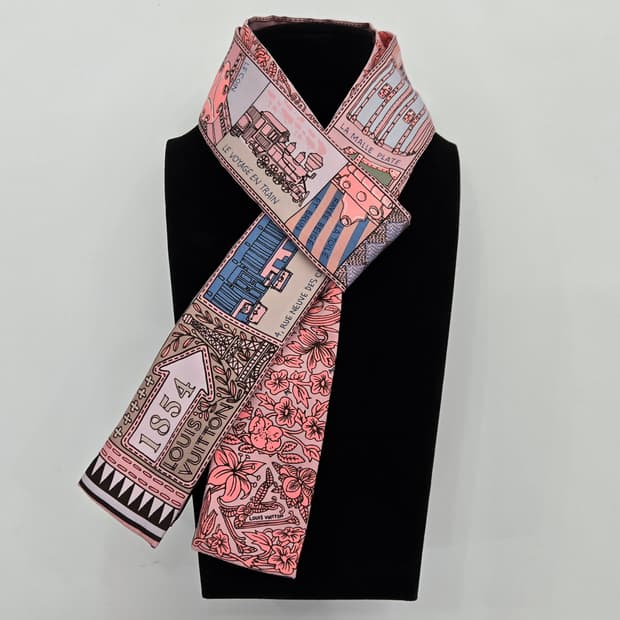 루이비통 주 드 루이 BB 방도 스카프