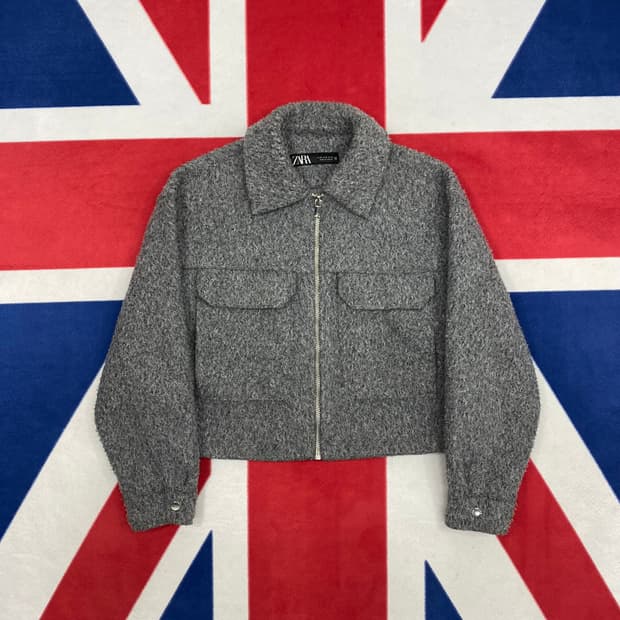 자라 오버핏 자켓 여성 M 