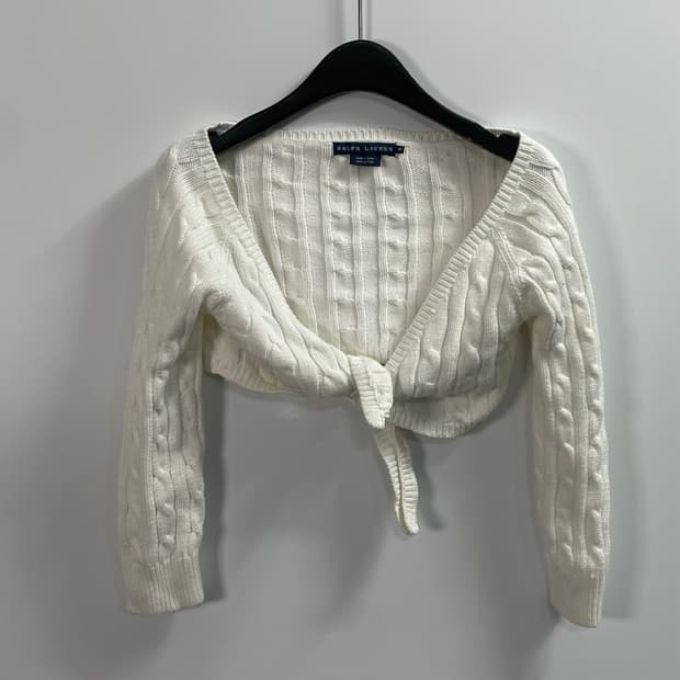 폴로 랄프로렌 우먼스 볼레로 가디건   (on.648)   